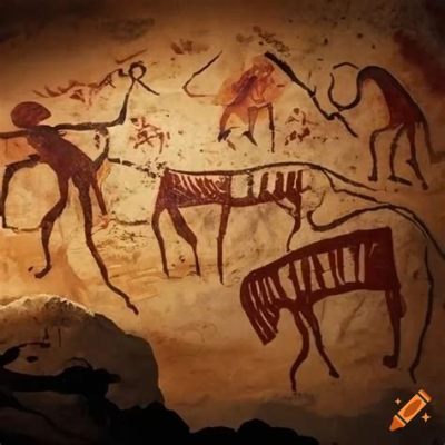  “The Hunter's Enigma” –  A Stunning Display of Prehistoric Skill and Abstract Storytelling!